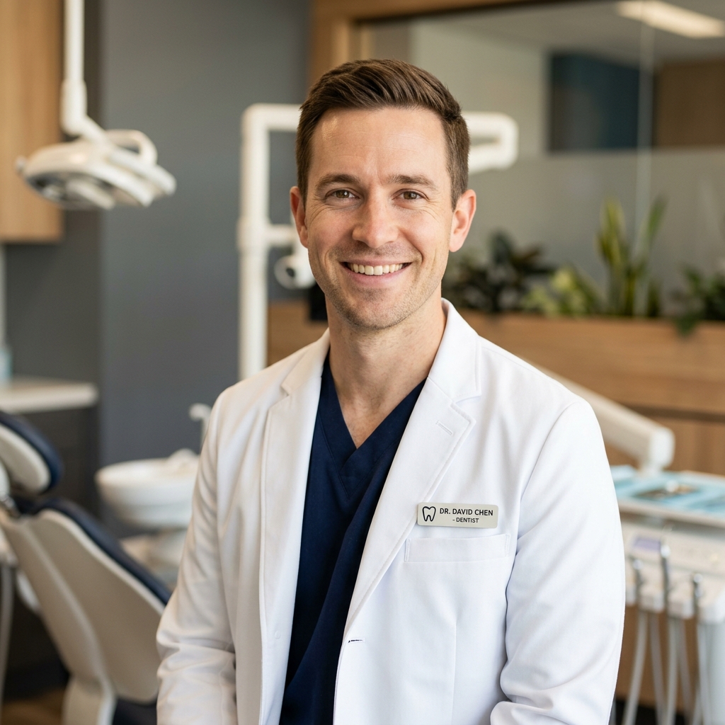 Dentist at the dental clinic - Dr. Jonas Suherman