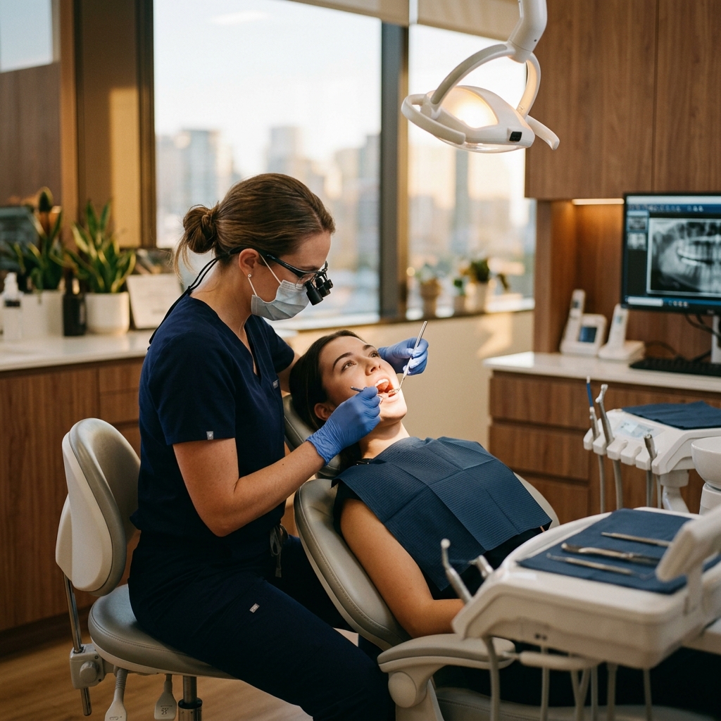 Dental - Clean modern dental clinic landing page with online appointment booking form